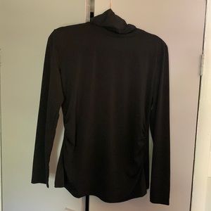 New York and company black stretch turtleneck